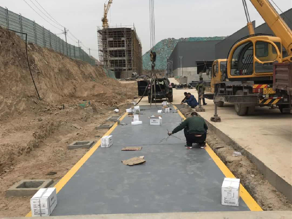 市政安裝現(xiàn)場